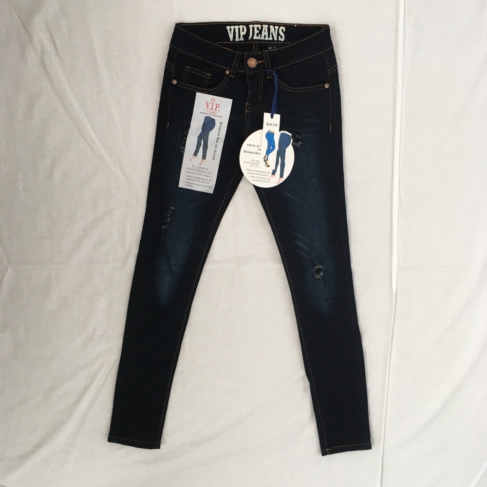 VIP House of Fashion | Butt Lift Jeans | Dark Wash